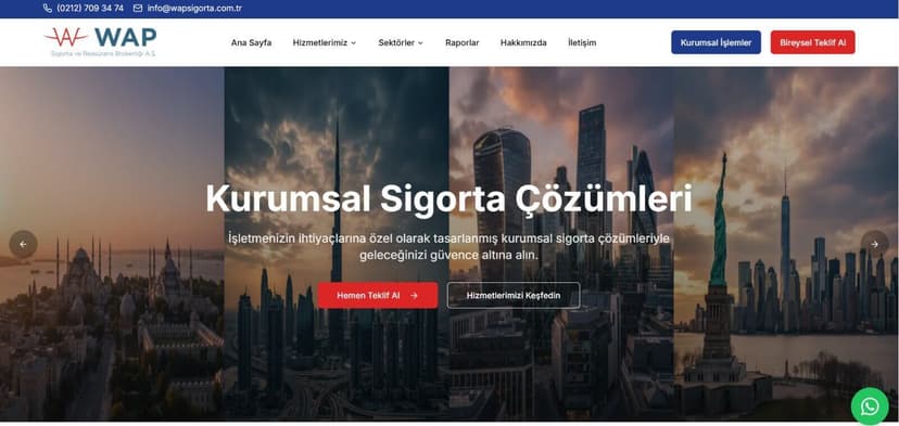 WAP Sigorta – Digital Transformation